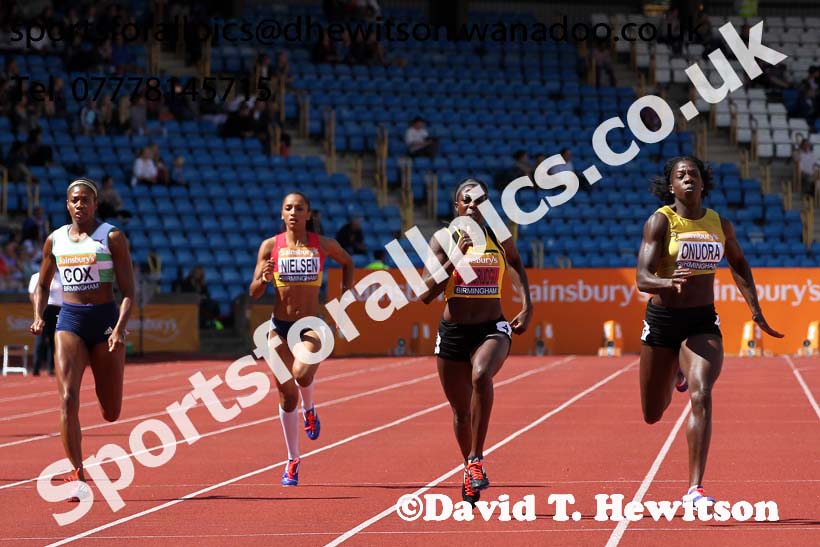 Womens 400 metres, Sainsbury's British Champs, Alexander Stadium, Birmingham. Photo: David T. Hewitson/Sprts for All Pics